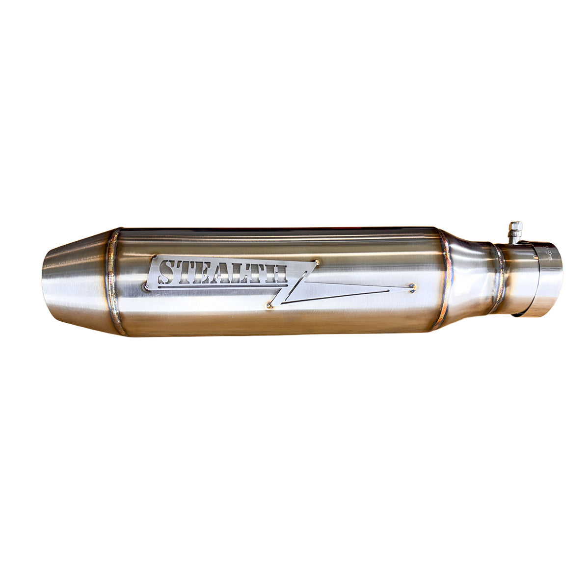 Burner 2.25" Slip On Muffler, photo 2 of 7