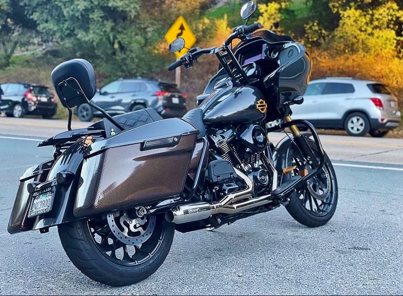 2017–2025 Harley M8 Bagger with Stealth Pipes stainless exhaust system – American-made performance upgrade, photo 14 of 30