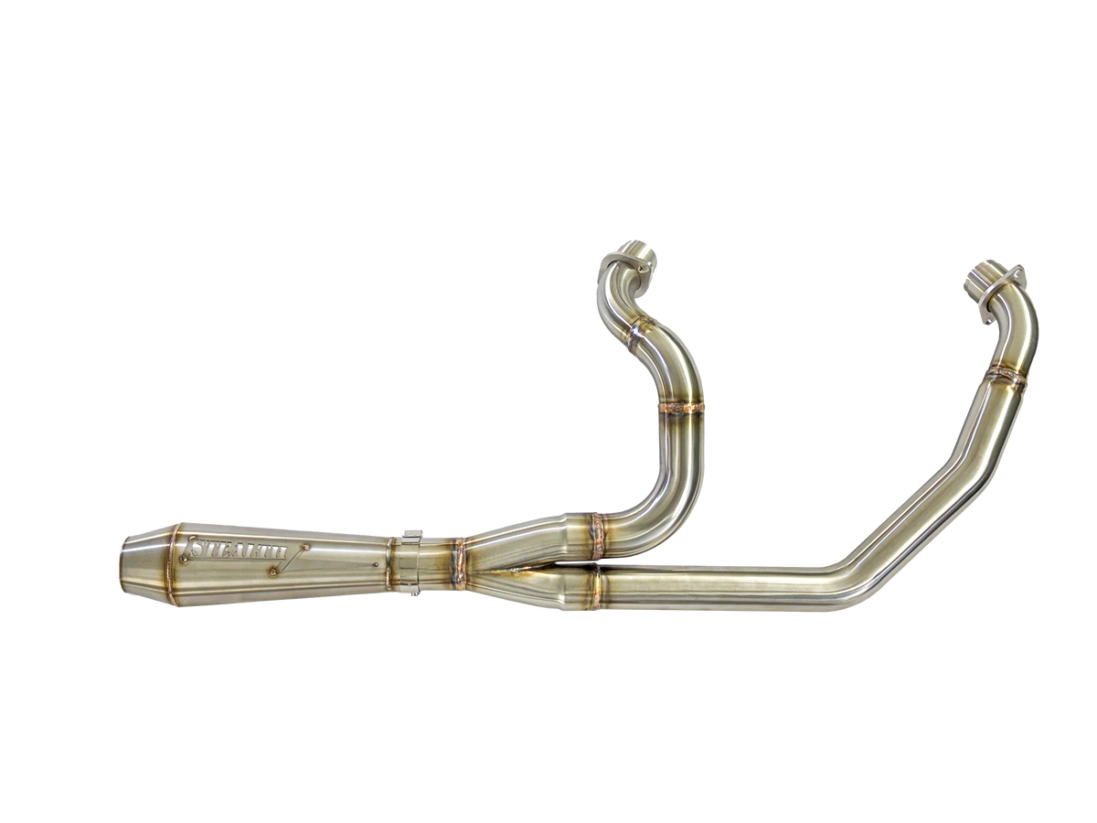 Indian Chief exhaust system 2022–2025 by Stealth Pipes – American-made stainless steel performance pipes, photo 4 of 16