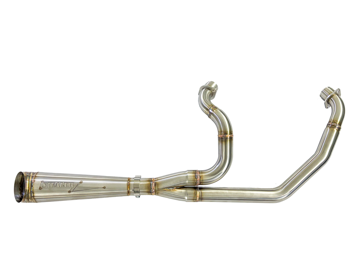 Stealth Pipes exhaust system installed on 2022–2025 Indian Chief motorcycle – stainless steel headers and muffler, photo 5 of 16