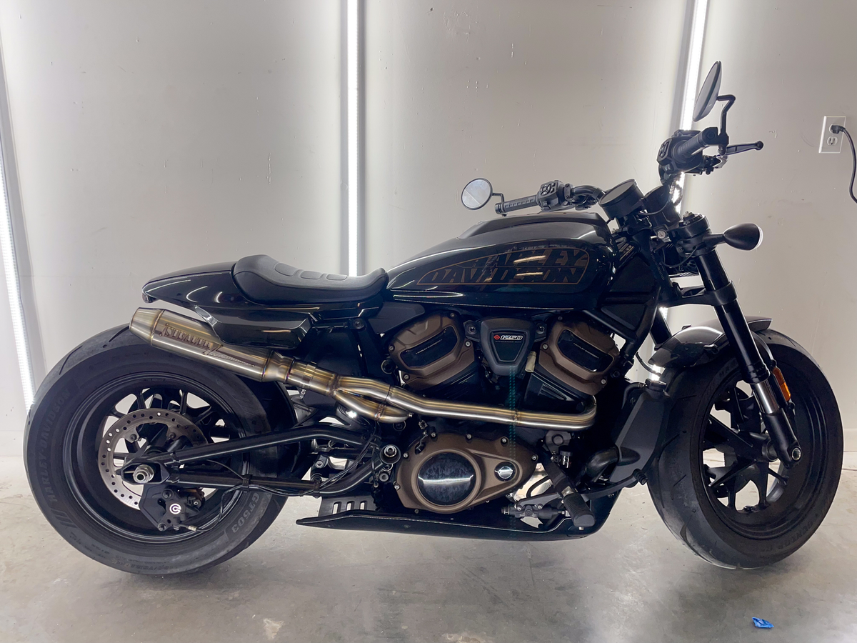 2021+ Harley Sportster S Full Exhaust System, photo 6 of 6