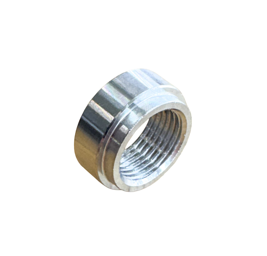 Stainless Steel O2 Sensor Weld Bung, Lip Style, M18x1.5