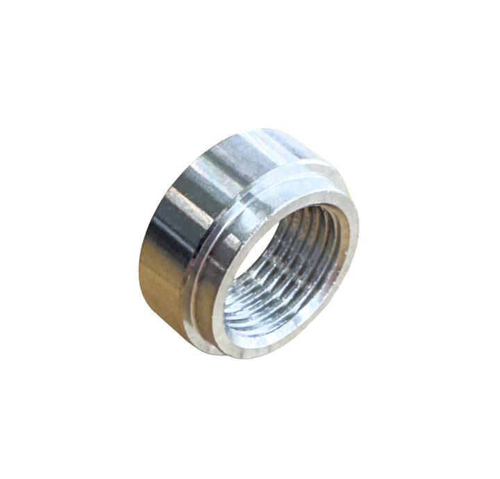 Stainless Steel O2 Sensor Weld Bung, Lip Style, M18x1.5