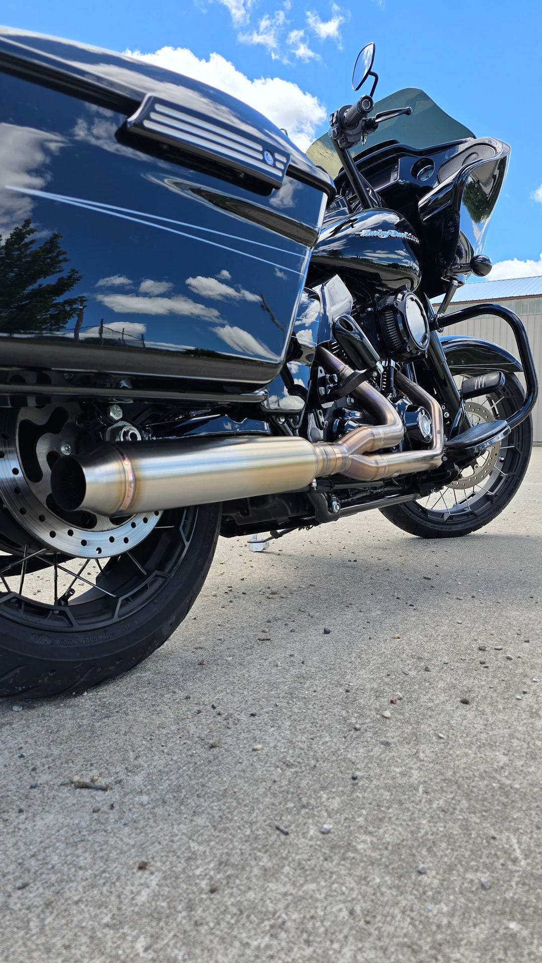 96-16 Short Bagger Exhaust