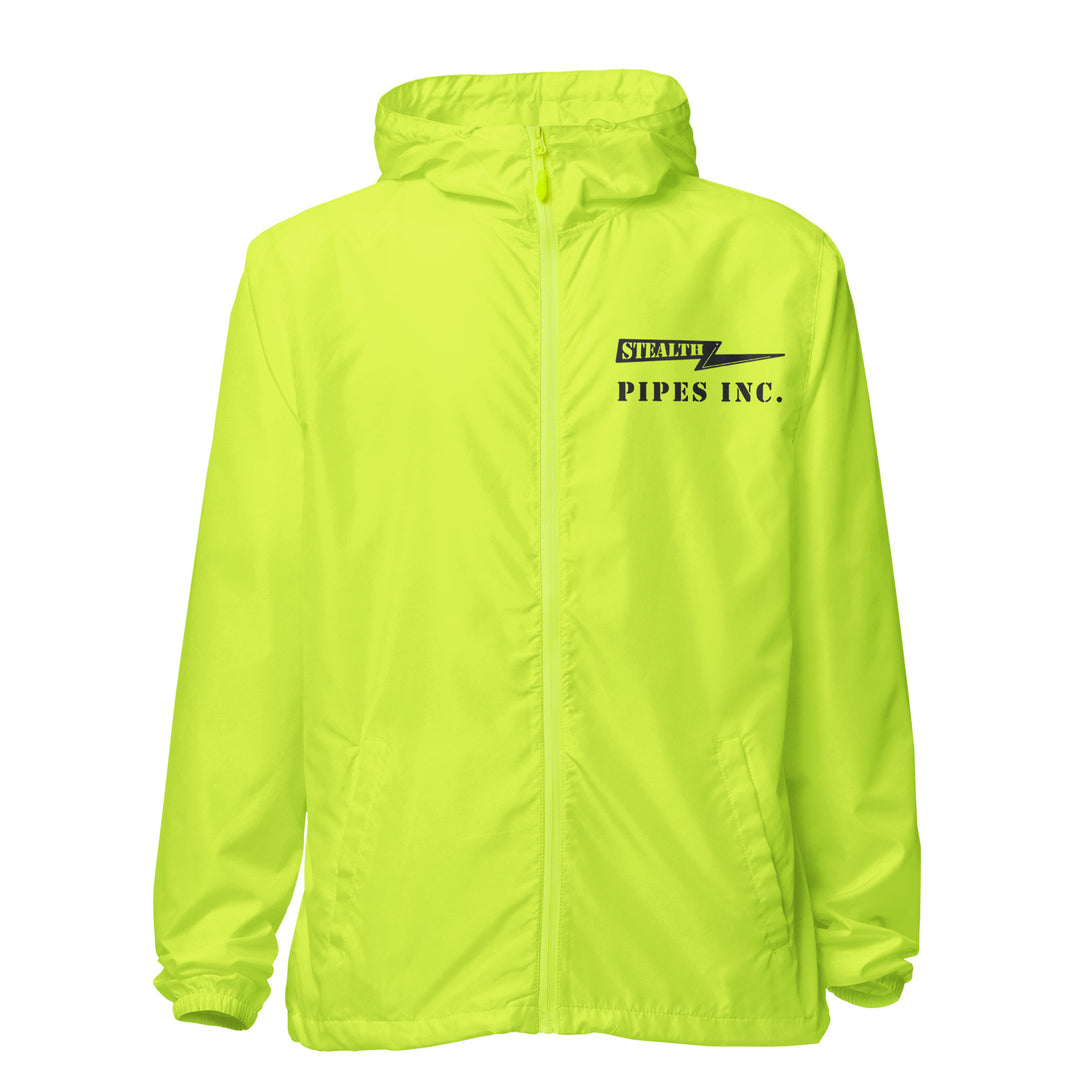 Unisex lightweight zip up windbreaker