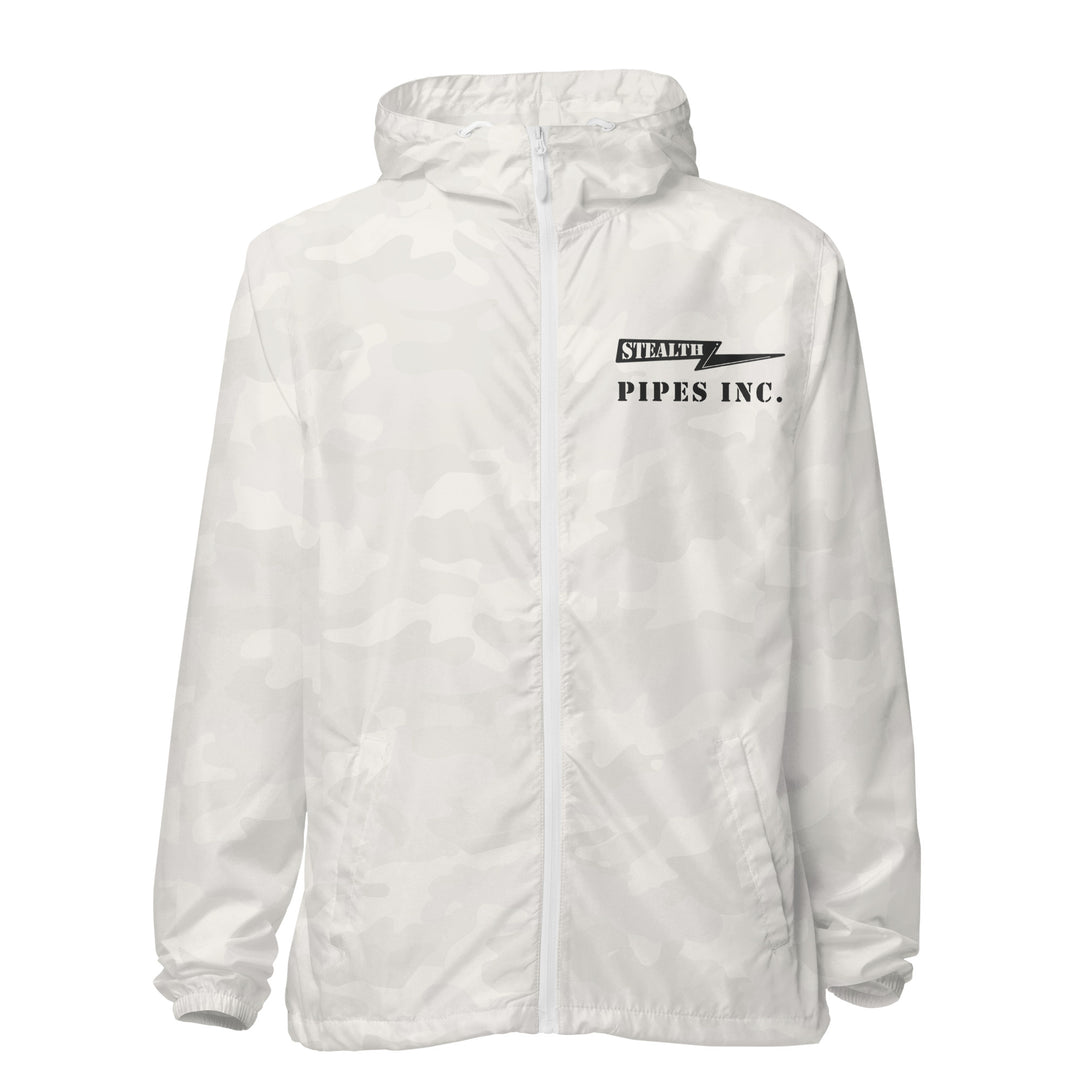 Unisex lightweight zip up windbreaker