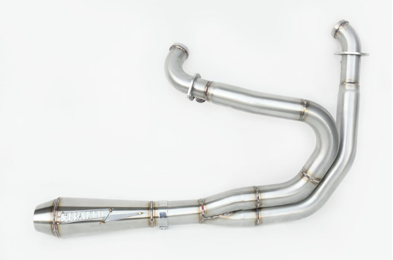 Stealth Pipes exhaust system for 2006–2017 Harley Dyna – stainless steel headers and muffler, photo 3 of 18